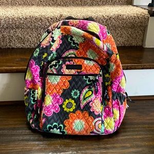 Vera Bradley large backpack, great condition